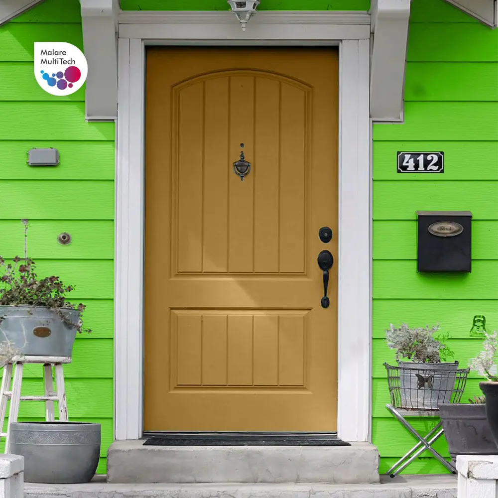 Фото 6 Краска для садовой мебели Malare Latex L_САДМЕБ_Г_133 антисептическая полуглянцевая цвет лайм 0.5 кг