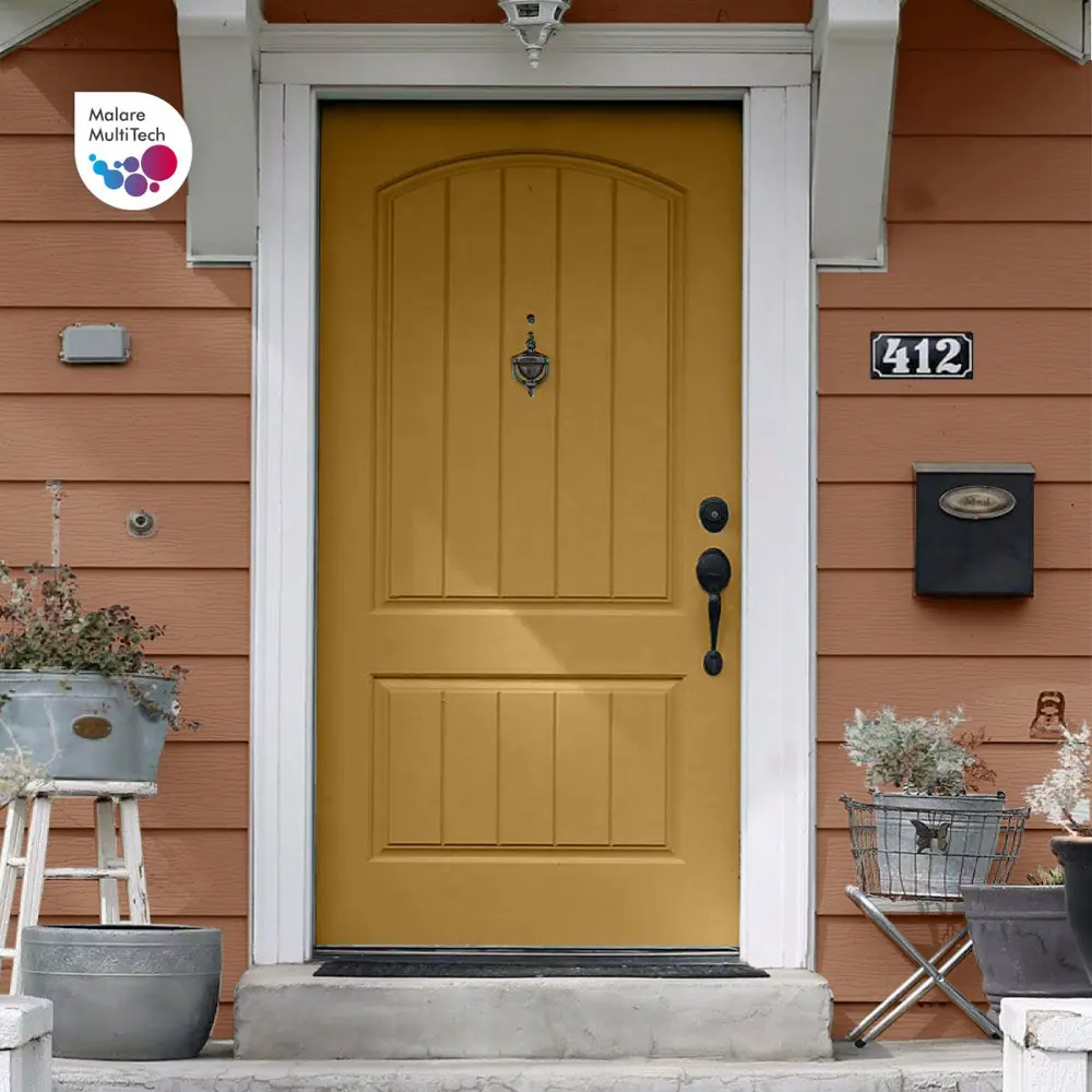 Фото 6 Краска для стен Malare Professional износостойкая быстросохнущая матовая цвет античная латунь 2.7 л