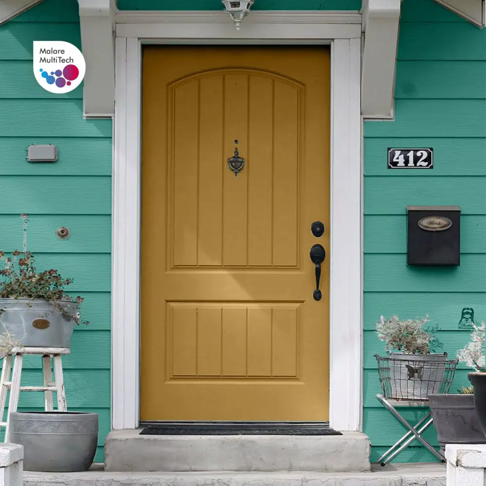 Фото 6 Краска для стен Malare Professional износостойкая быстросохнущая матовая цвет бирюзовая катунь 1 л