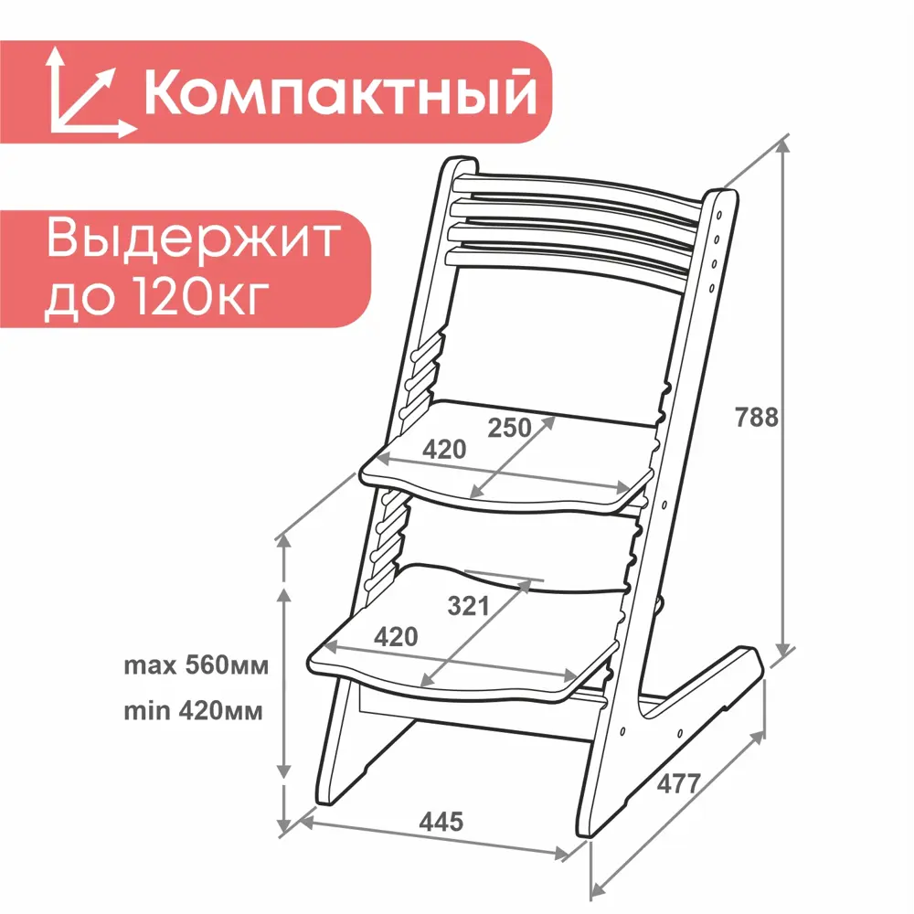 Фото 15 Растущий стул Goodex Passo с подушкой Лесные звери 44.50x78.80x47.70 см ножки фанера сиденье фанера цвет дерево/разноцветный Фото 15 Растущий стул Goodex Passo с подушкой Лесные звери 44.50x78.80x47.70 см ножки фанера сиденье фанера цвет дерево/разноцветный