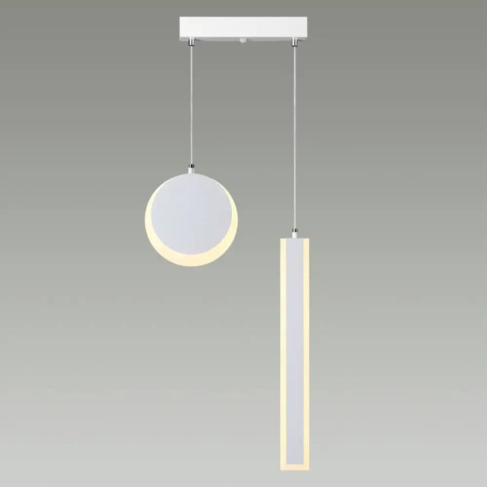 Фото 2 Светильник подвесной светодиодный Lumion Paxton 5622/25l 8 м² регулируемый белый свет цвет белый Фото 2 Светильник подвесной светодиодный Lumion Paxton 5622/25l 8 м² регулируемый белый свет цвет белый