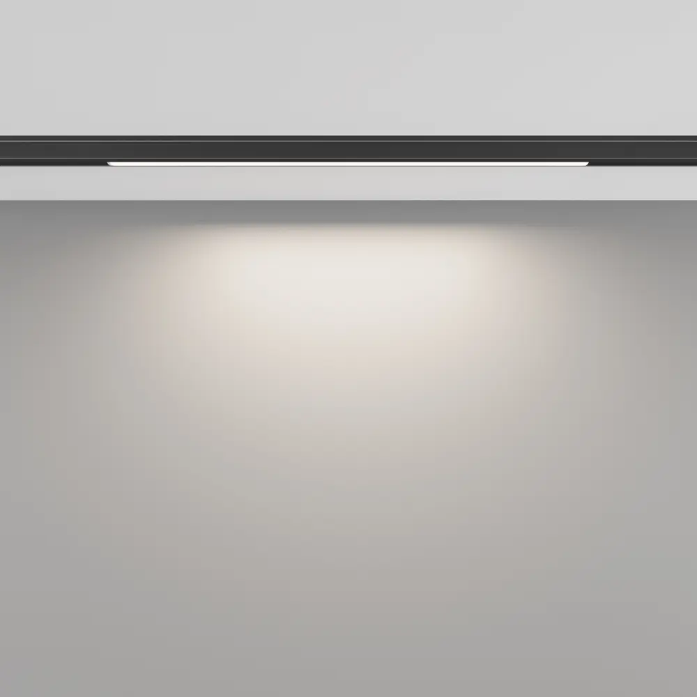Фото 4 Трековый светильник линейный светодиодный Maytoni Tr190-1-5w4k-b 5 Вт магнитный 2 м² цвет черный