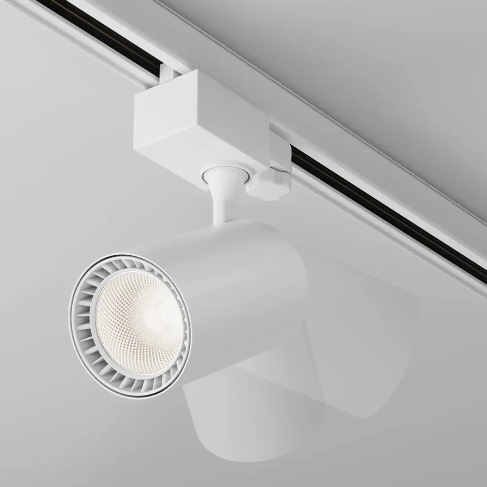 Фото 3 Трековый светильник спот светодиодный Maytoni Tr029-3-10w4k-m-w 10 Вт трехфазный 4 м² цвет белый Фото 3 Трековый светильник спот светодиодный Maytoni Tr029-3-10w4k-m-w 10 Вт трехфазный 4 м² цвет белый