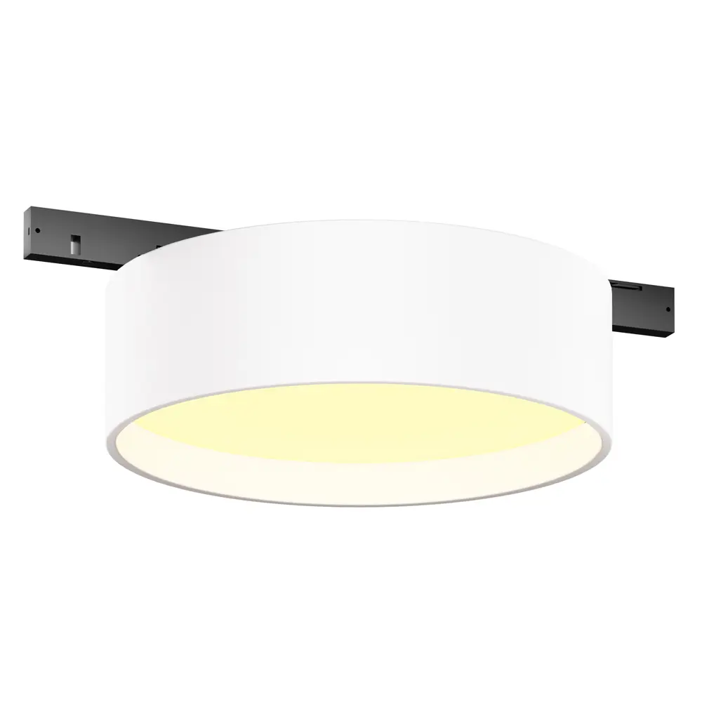 Фото Трековый светильник спот светодиодный Maytoni Tr189-1-12w2.7k-bw 12 Вт магнитный 5 м² цвет белый Фото Трековый светильник спот светодиодный Maytoni Tr189-1-12w2.7k-bw 12 Вт магнитный 5 м² цвет белый