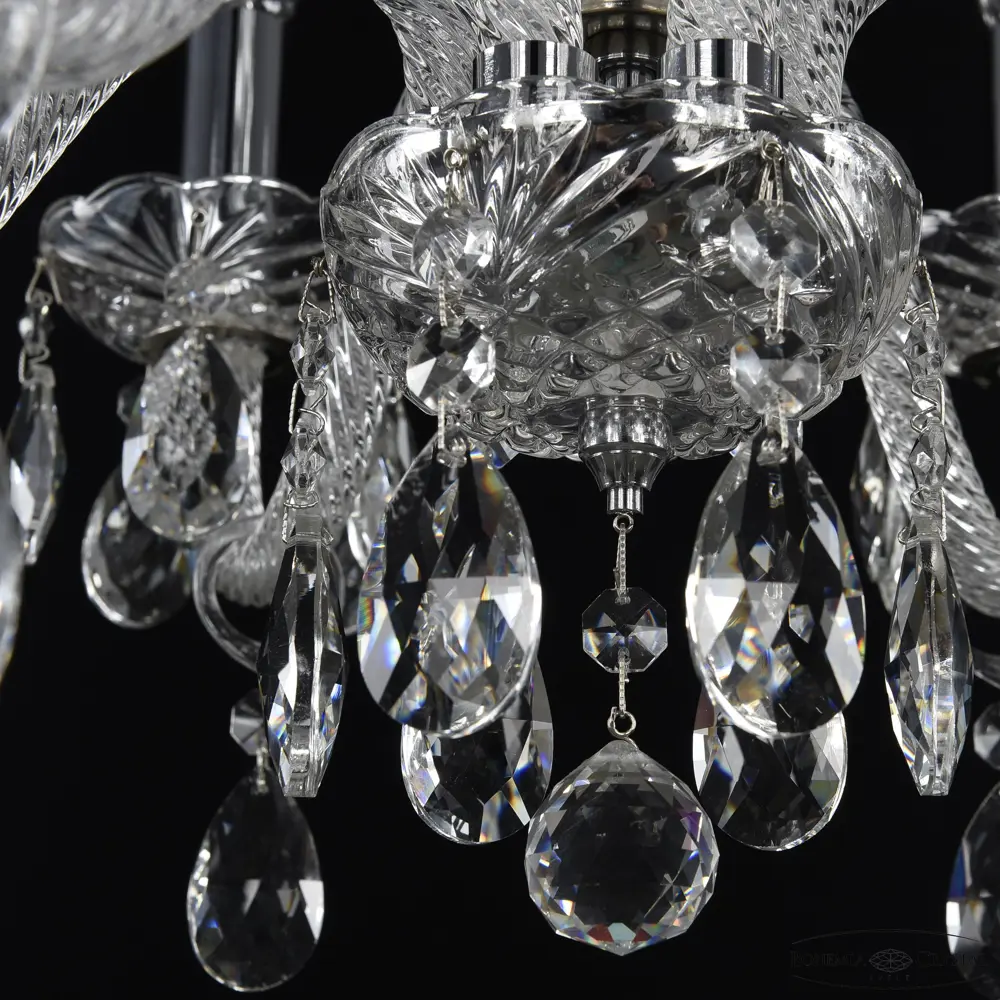 Фото 3 Люстра подвесная Bohemia ivele crystal 321452 6 ламп 12 м² цвет никель Фото 3 Люстра подвесная Bohemia ivele crystal 321452 6 ламп 12 м² цвет никель