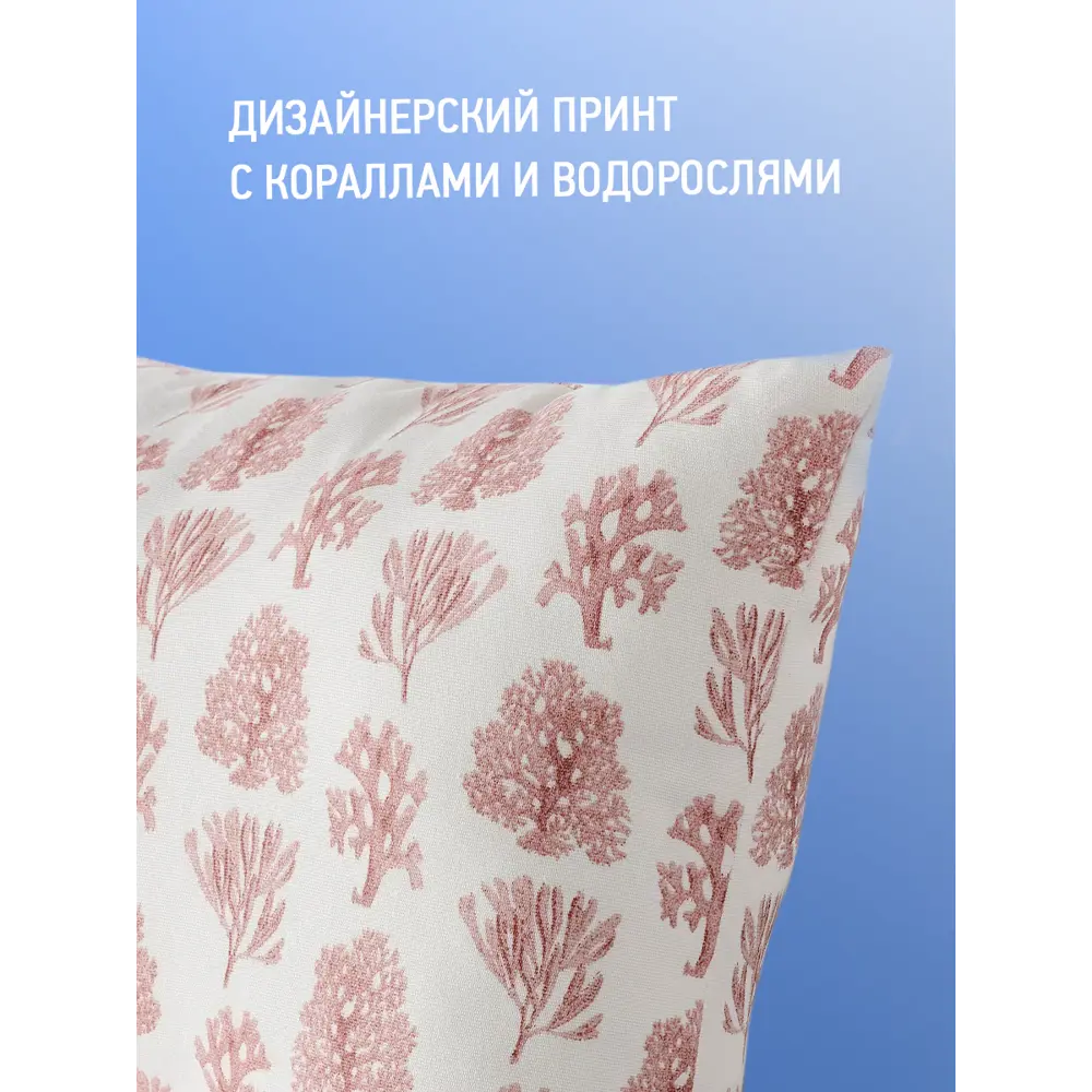 Фото 2 Комплект декоративных подушек 2 шт Ol-tex Вармал 40x40 см цвет белый Фото 2 Комплект декоративных подушек 2 шт Ol-tex Вармал 40x40 см цвет белый
