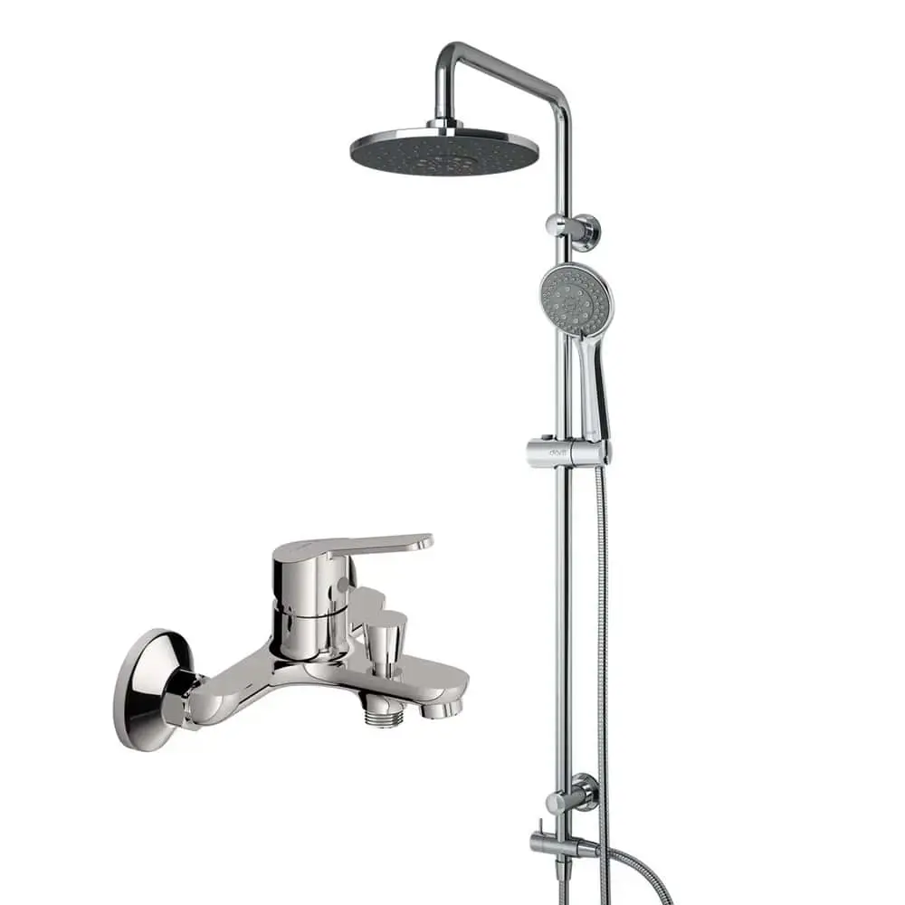 Фото Душевая стойка Dorff D0711010 5 режимная цвет хром