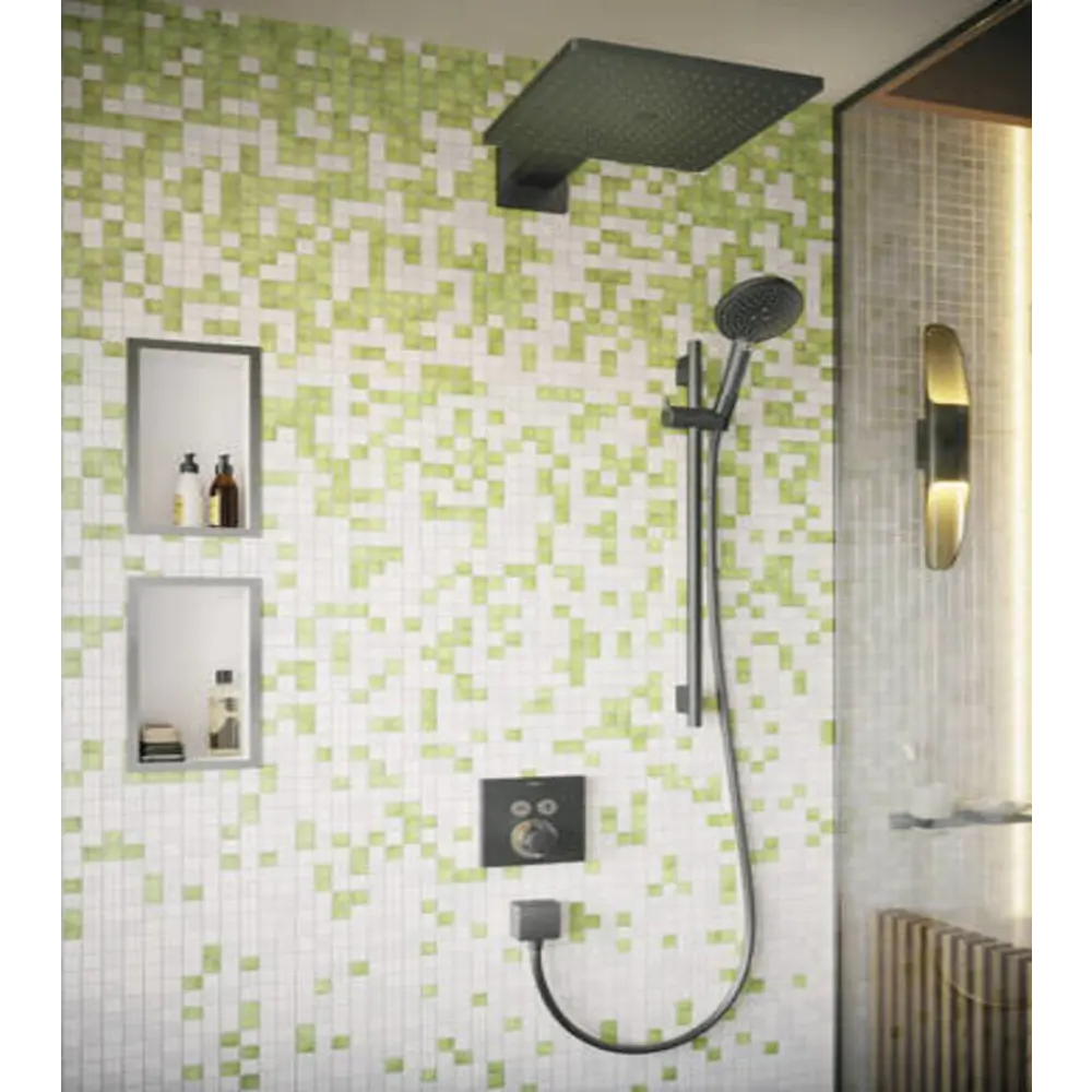 Фото 3 Лейка для верхнего душа Hansgrohe 00000077497 квадрат цвет хром Фото 3 Лейка для верхнего душа Hansgrohe 00000077497 квадрат цвет хром
