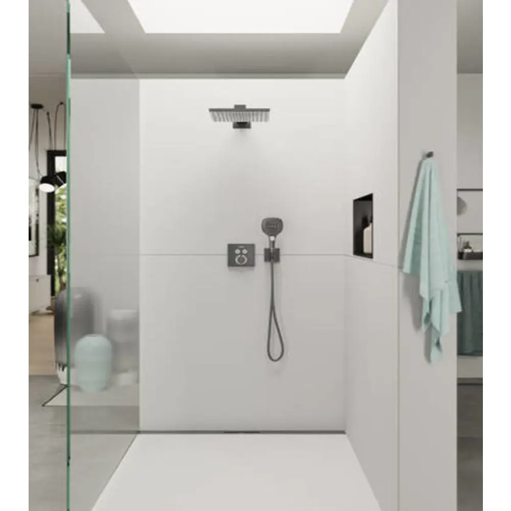 Фото 5 Лейка для верхнего душа Hansgrohe 00000077497 квадрат цвет хром Фото 5 Лейка для верхнего душа Hansgrohe 00000077497 квадрат цвет хром