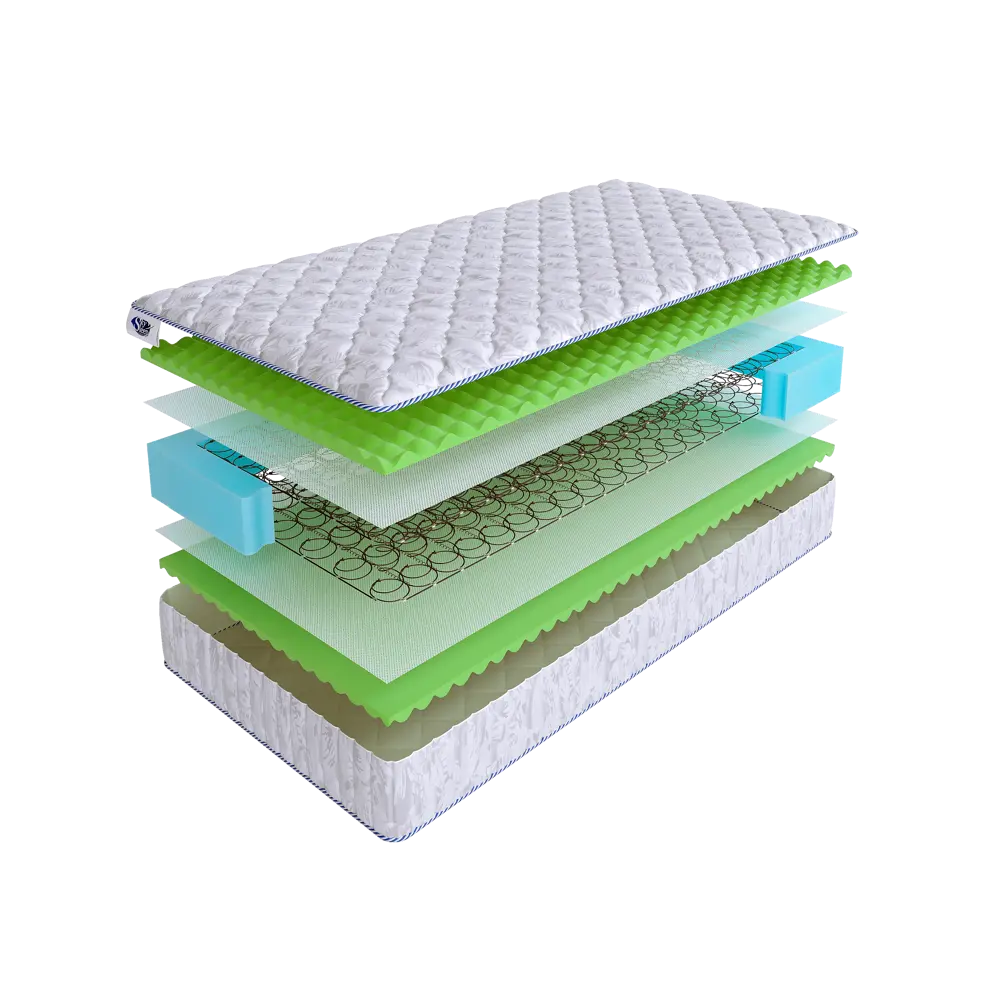 Фото Матрас SkySleep Energy Comfort BS 80x200 см зависимый пружинный блок, односпальный, ортопедический Фото Матрас SkySleep Energy Comfort BS 80x200 см зависимый пружинный блок, односпальный, ортопедический