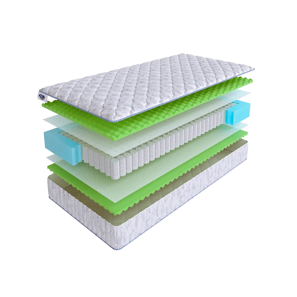 Фото Матрас SkySleep Energy Comfort S500 180x200 см независимый пружинный блок, двуспальный, ортопедический Фото Матрас SkySleep Energy Comfort S500 180x200 см независимый пружинный блок, двуспальный, ортопедический