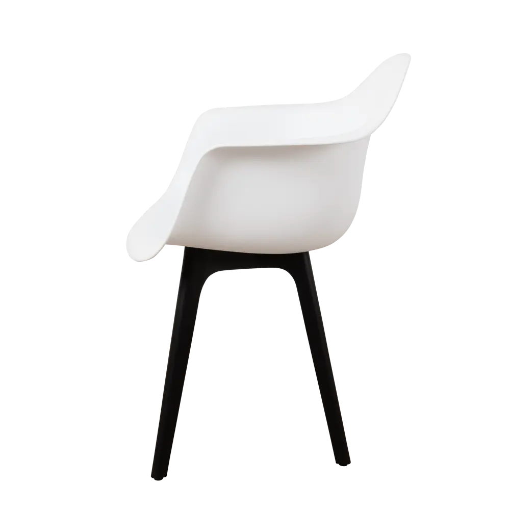 Фото 4 Кухонный стул Derstuhl 330 plast 43x82x60 см полипропилен цвет белый Фото 4 Кухонный стул Derstuhl 330 plast 43x82x60 см полипропилен цвет белый
