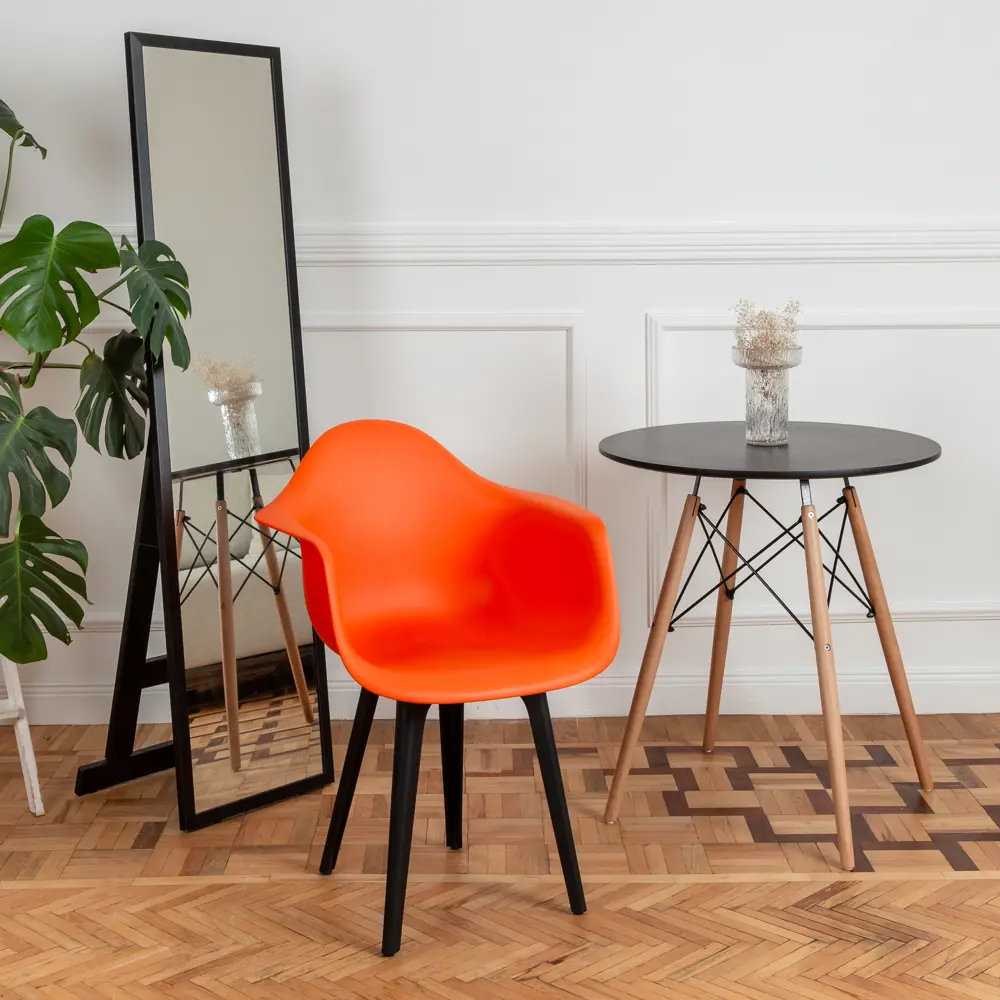 Фото 6 Комплект кухонных стульев 2 шт Derstuhl 330 plast 43x82x60 см полипропилен цвет оранжевый Фото 6 Комплект кухонных стульев 2 шт Derstuhl 330 plast 43x82x60 см полипропилен цвет оранжевый