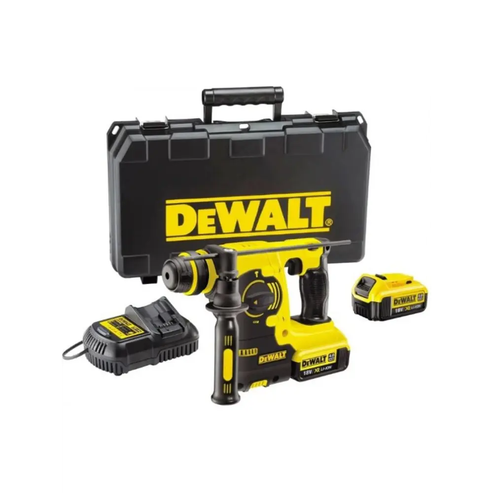 Фото Перфоратор аккумуляторный SDS Plus Dewalt DCH253M2-QW, 18 В Li-Ion 2x4 Ач, 2.1 Дж Фото Перфоратор аккумуляторный SDS Plus Dewalt DCH253M2-QW, 18 В Li-Ion 2x4 Ач, 2.1 Дж