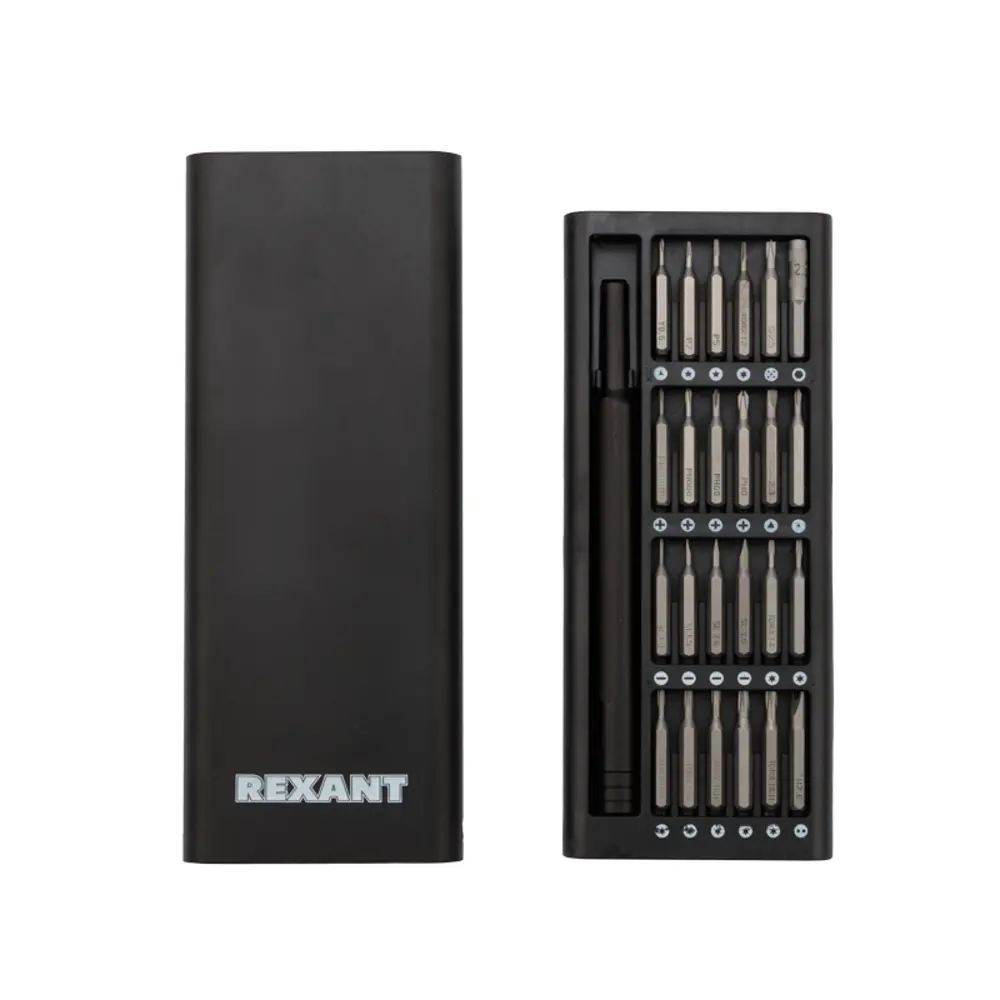 Фото Набор отверток для точных работ Rexant 12-4780, 24 шт Фото Набор отверток для точных работ Rexant 12-4780, 24 шт