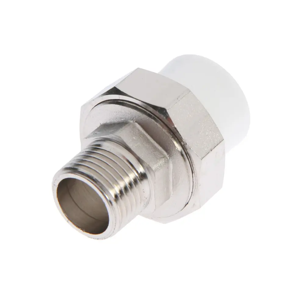Фото Муфта комбинированная TIM 1/2"x20 мм ВП-НР латунь Фото Муфта комбинированная TIM 1/2"x20 мм ВП-НР латунь