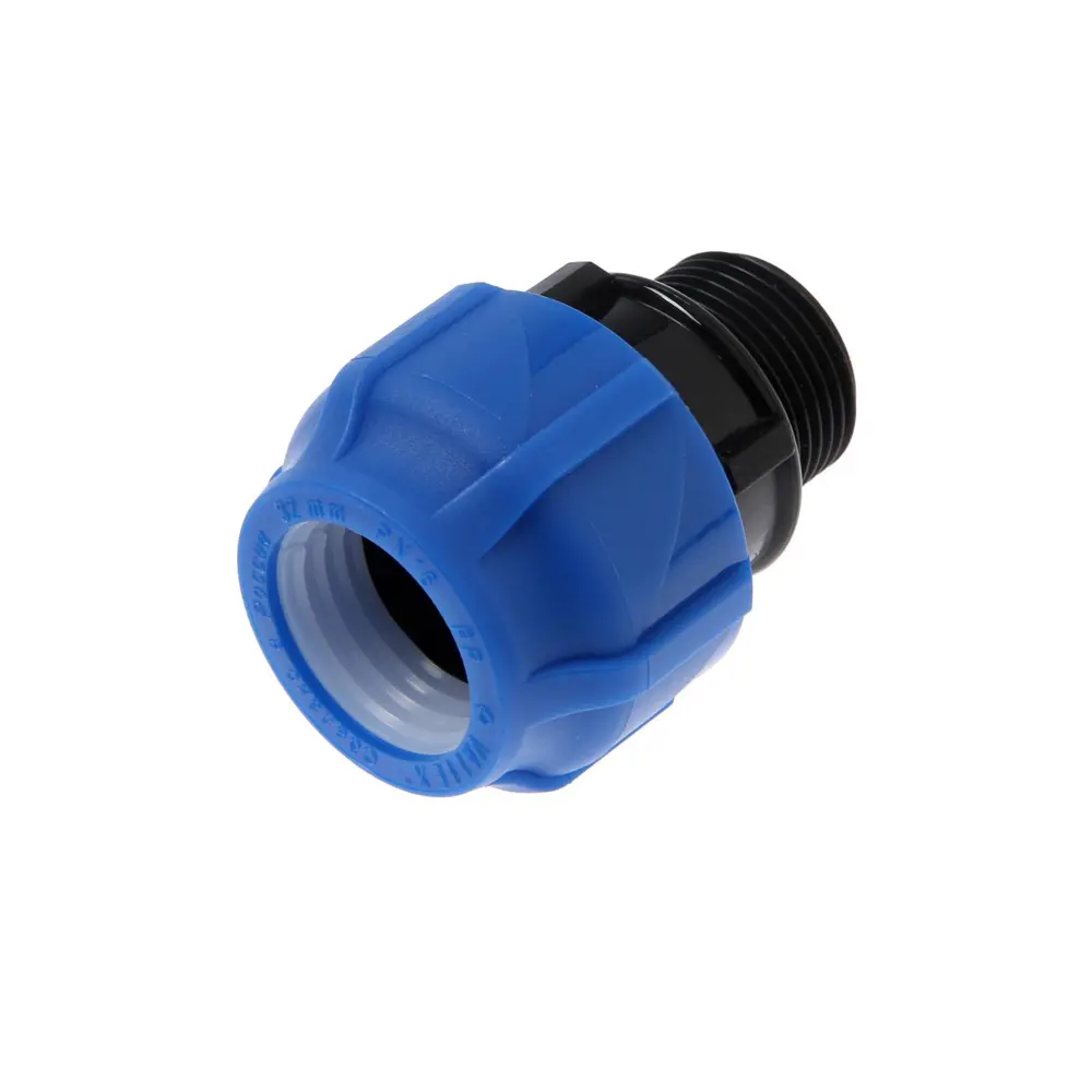 Фото Муфта комбинированная Valfex 1"x32 мм НР полипропилен Фото Муфта комбинированная Valfex 1"x32 мм НР полипропилен