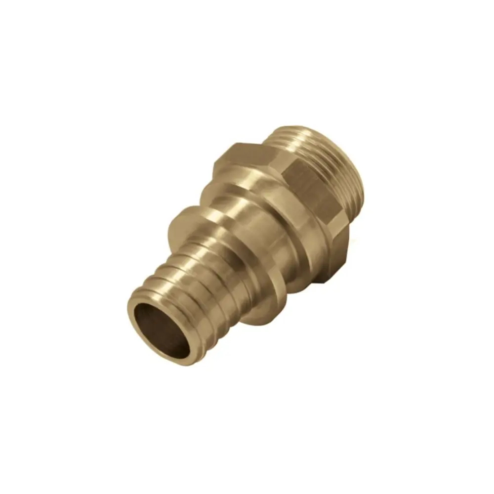 Фото Переходник Kan-Therm 1"x32 мм НР латунь Фото Переходник Kan-Therm 1"x32 мм НР латунь