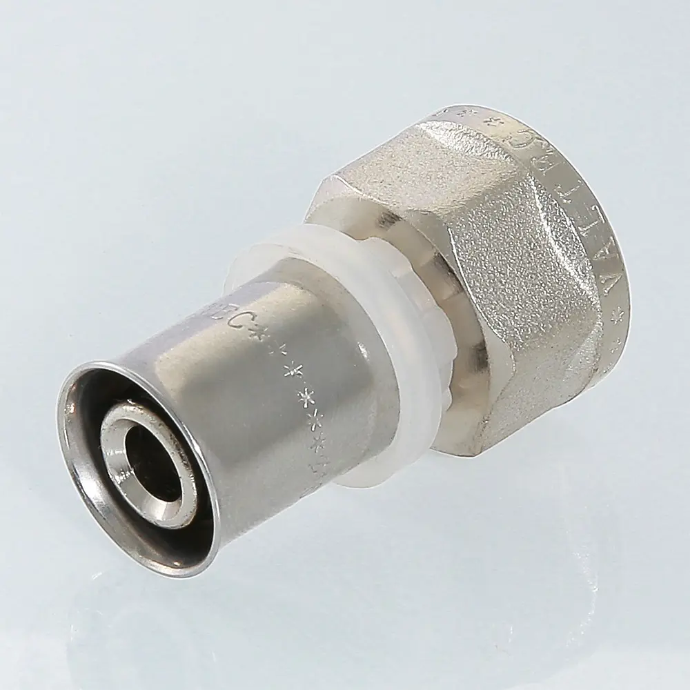 Фото 4 Муфта комбинированная Valtec 1"x26 мм ВР-ВПр латунь VTm.202.N.002606 Фото 4 Муфта комбинированная Valtec 1"x26 мм ВР-ВПр латунь VTm.202.N.002606