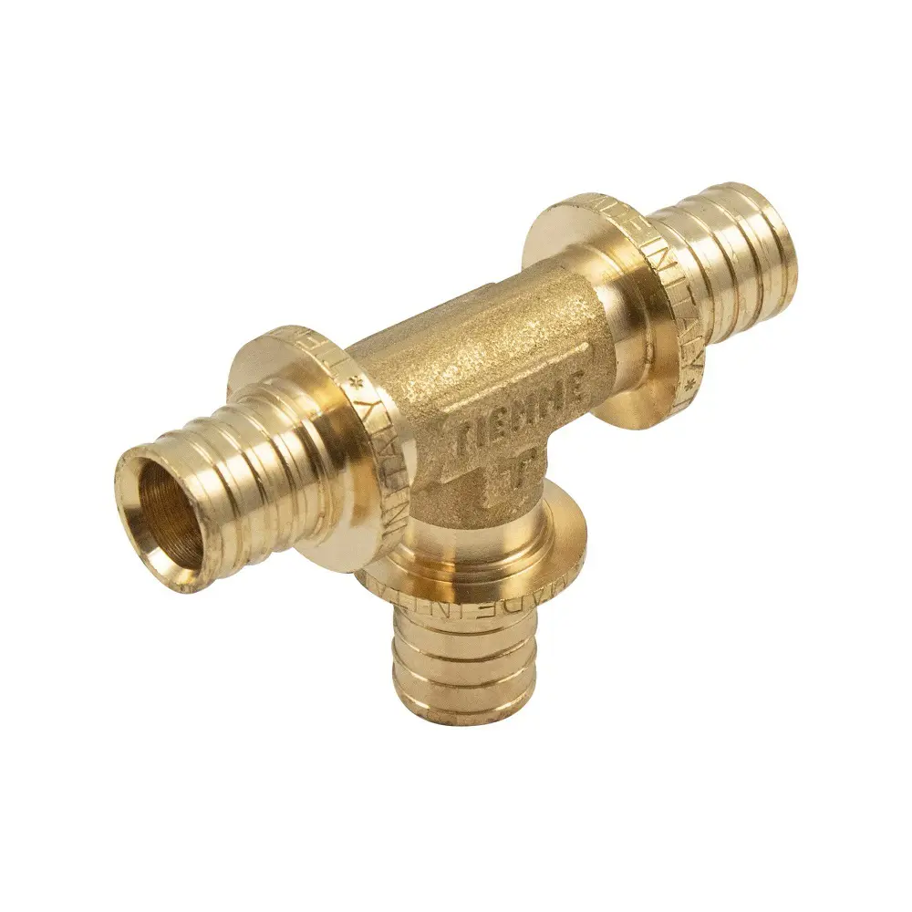 Фото Тройник Tiemme 20x20x20 мм латунь 1710211 Фото Тройник Tiemme 20x20x20 мм латунь 1710211