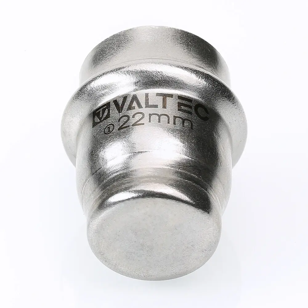 Фото 3 Заглушка Valtec 15 мм нержавеющая сталь Фото 3 Заглушка Valtec 15 мм нержавеющая сталь