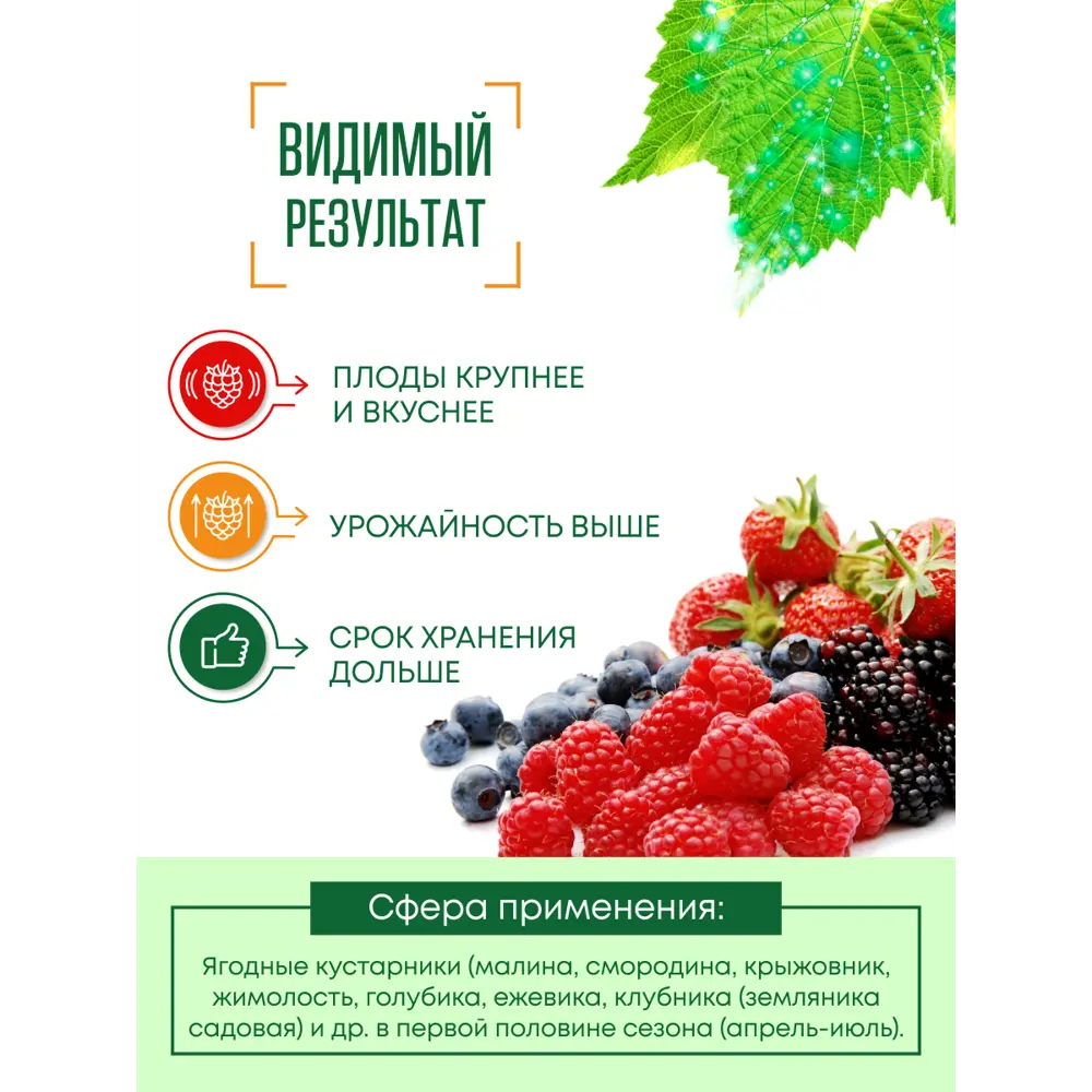 Фото 4 Удобрение БИО-комплекс Ягоды 30 г Фото 4 Удобрение БИО-комплекс Ягоды 30 г