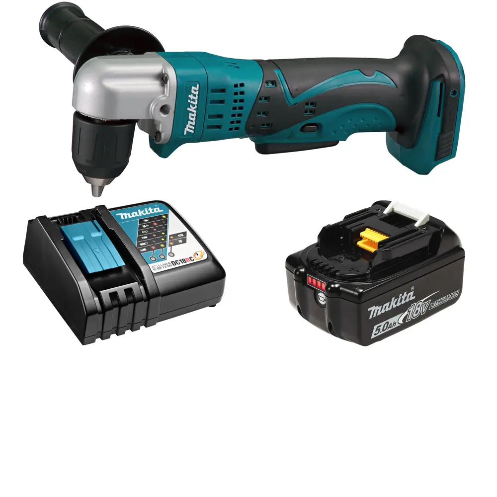 Фото Дрель угловая аккумуляторная Makita LXT DDA351RT, 18 В Li-Ion 1x5 Ач Фото Дрель угловая аккумуляторная Makita LXT DDA351RT, 18 В Li-Ion 1x5 Ач