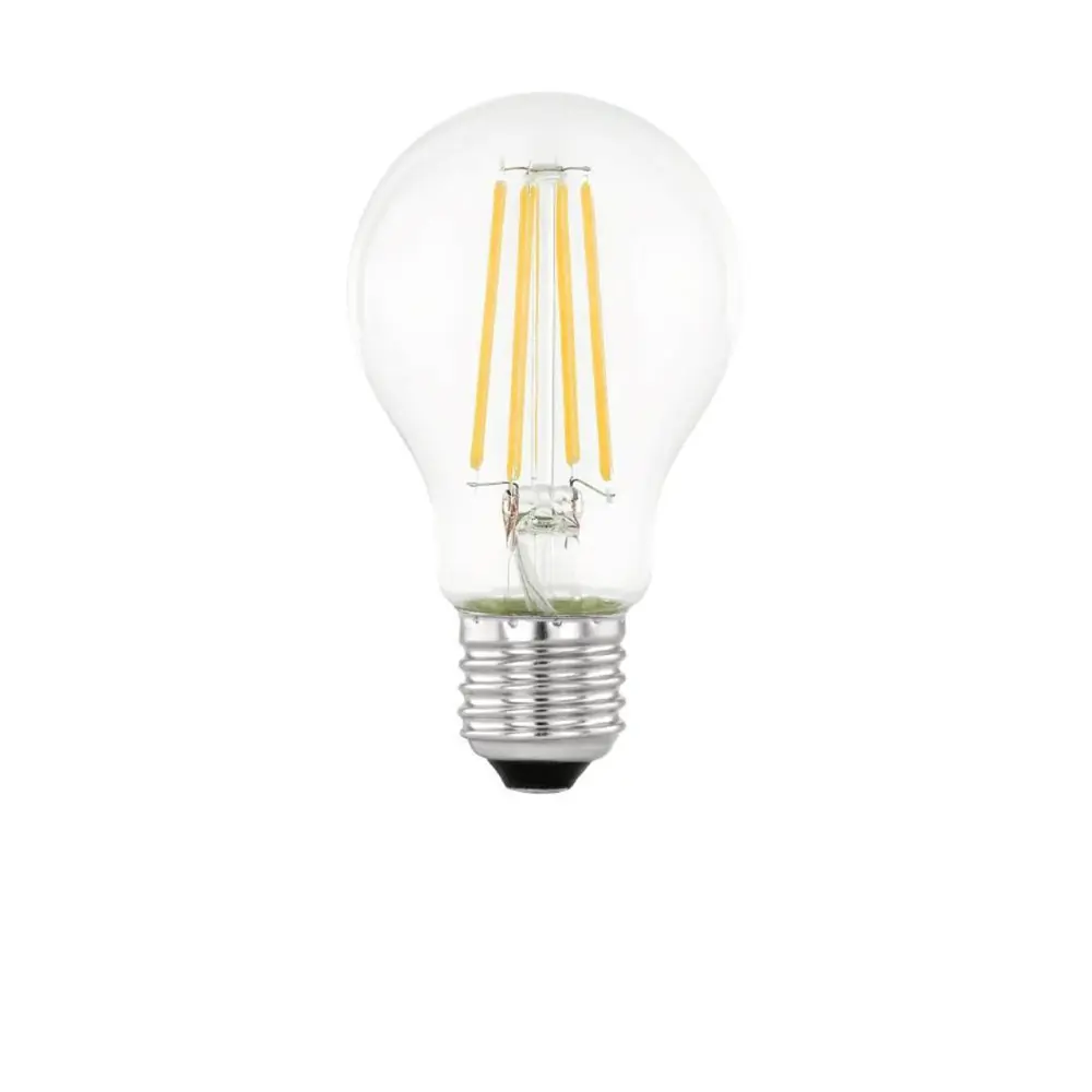 Фото Лампа светодиодная EGLO 11886 LM_LED_E27 E27 220 В 6 Вт груша прозрачная 806 Лм теплый белый свет Фото Лампа светодиодная EGLO 11886 LM_LED_E27 E27 220 В 6 Вт груша прозрачная 806 Лм теплый белый свет