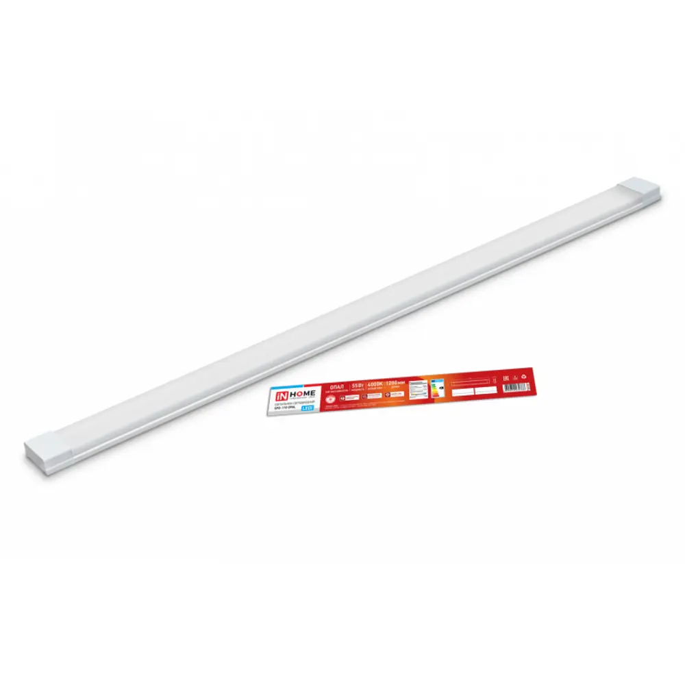 Фото Светильник ЖКХ светодиодный IN HOME 4690612032788 55 Вт IP40 цвет белый, накладной Фото Светильник ЖКХ светодиодный IN HOME 4690612032788 55 Вт IP40 цвет белый, накладной