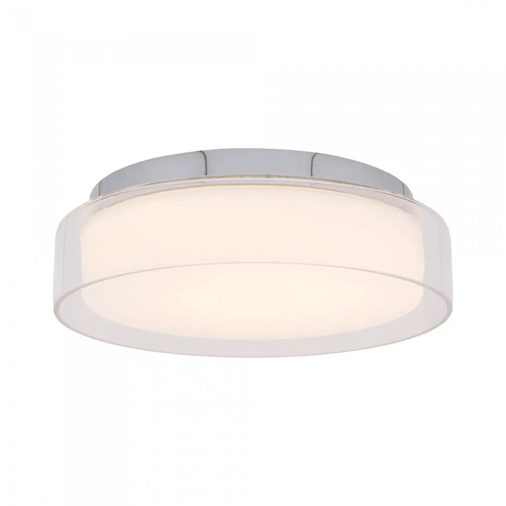 Фото 2 Светильник настенно-потолочный светодиодный Nowodvorski 8173 Pan Led 0.80 м² нейтральный белый свет цвет хром Фото 2 Светильник настенно-потолочный светодиодный Nowodvorski 8173 Pan Led 0.80 м² нейтральный белый свет цвет хром