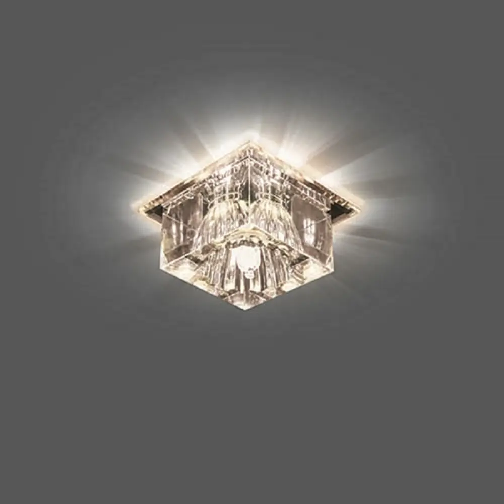 Фото 2 Светильник точечный встраиваемый GAUSS BL010 Backlight под отверстие 65 мм цвет бесцветный Фото 2 Светильник точечный встраиваемый GAUSS BL010 Backlight под отверстие 65 мм цвет бесцветный