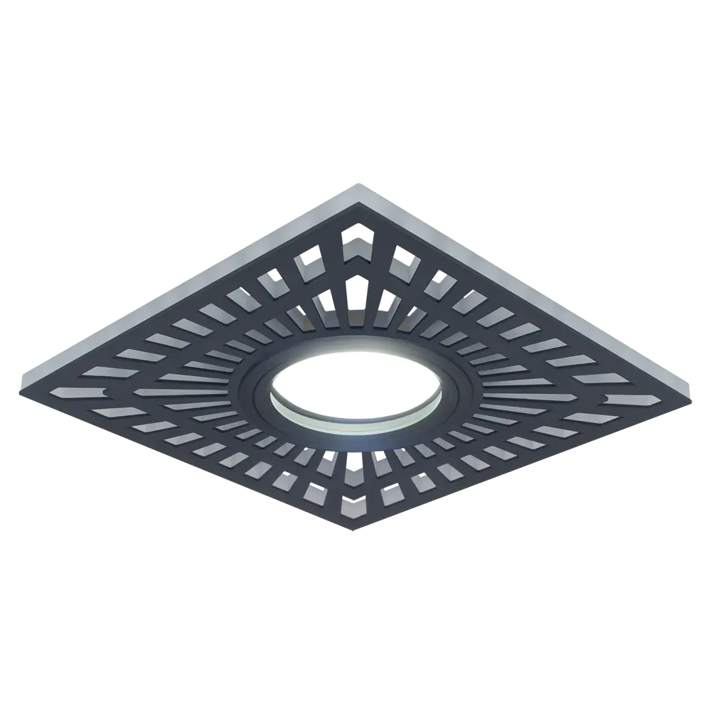 Фото 3 Светильник точечный встраиваемый GAUSS BL126P Backlight под отверстие 65 мм цвет черный Фото 3 Светильник точечный встраиваемый GAUSS BL126P Backlight под отверстие 65 мм цвет черный