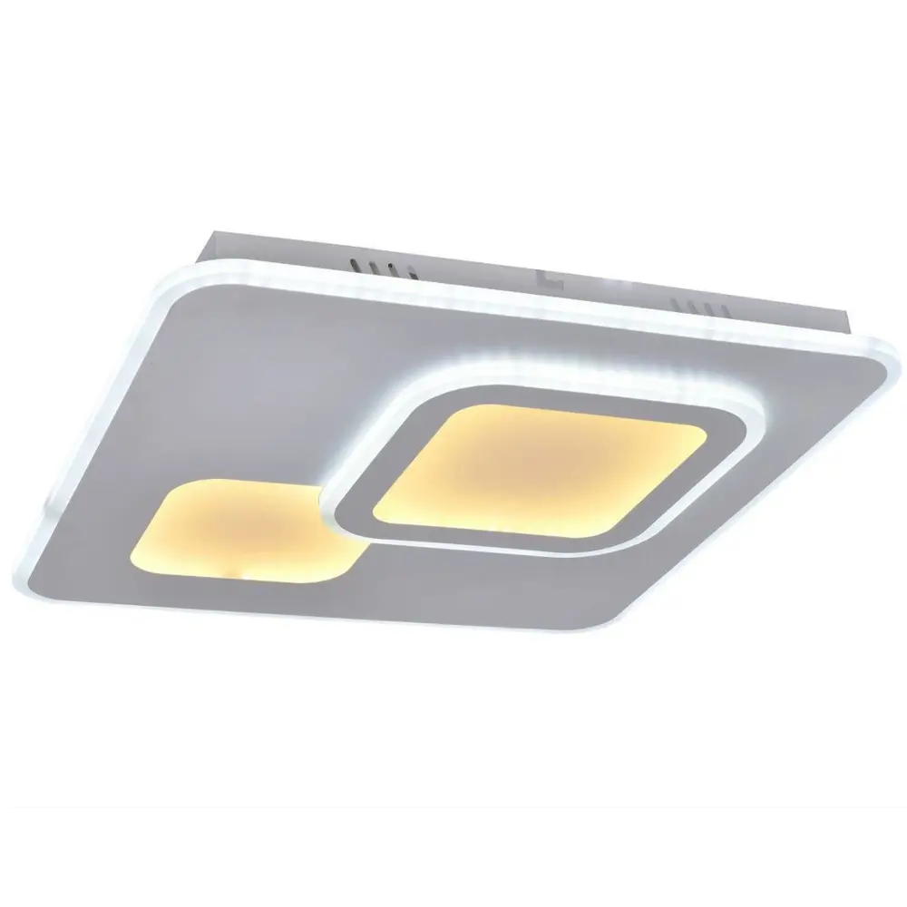 Фото Светильник настенно-потолочный светодиодный Мелодия света Led light H011 16 м² регулируемый цвет света цвет белый Фото Светильник настенно-потолочный светодиодный Мелодия света Led light H011 16 м² регулируемый цвет света цвет белый