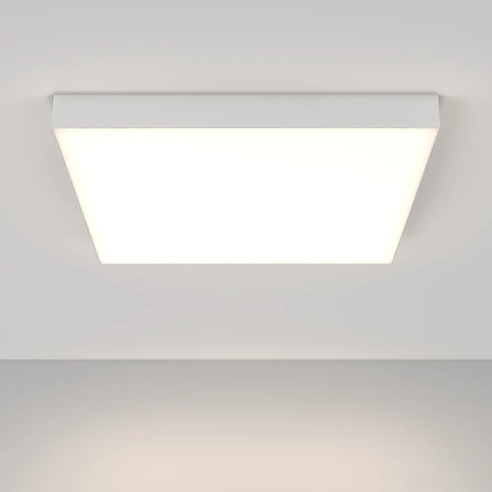 Фото Светильник настенно-потолочный светодиодный Maytoni Zon C067cl-l96w4k 36 м² нейтральный белый свет цвет белый Фото Светильник настенно-потолочный светодиодный Maytoni Zon C067cl-l96w4k 36 м² нейтральный белый свет цвет белый