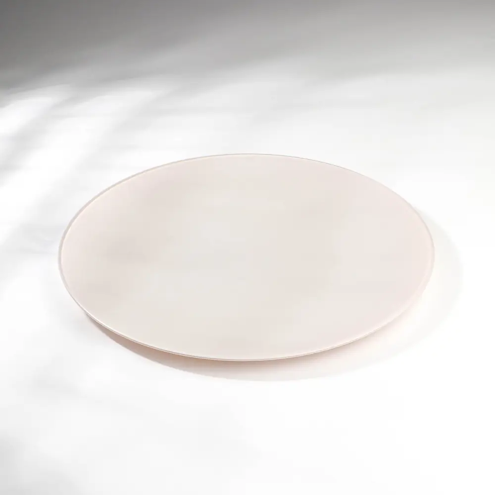 Фото Блюдо сервировочное Akcam Капучино 32x2x32 см стекло цвет серый