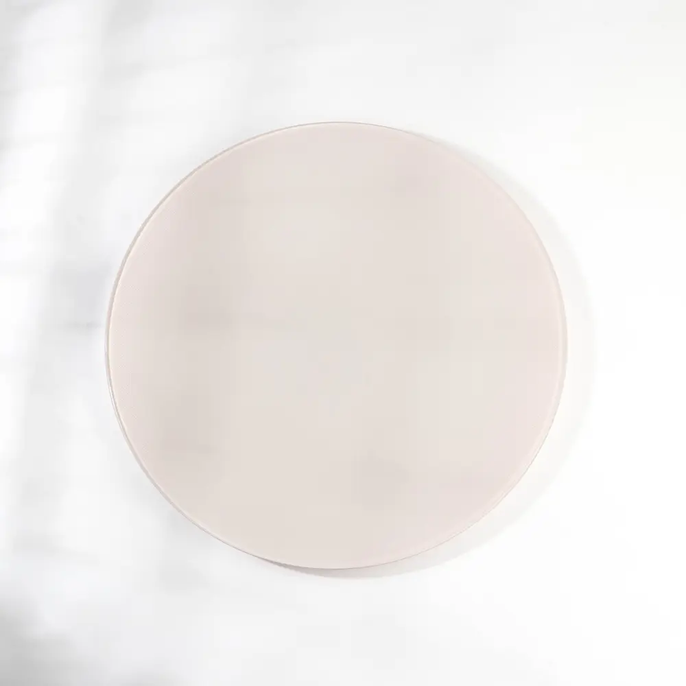 Фото 2 Блюдо сервировочное Akcam Капучино 32x2x32 см стекло цвет серый