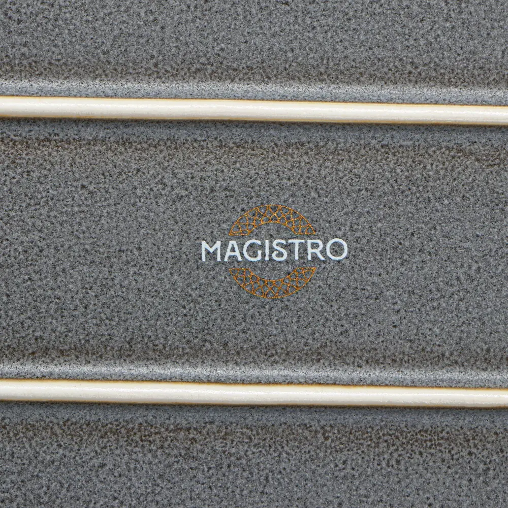 Фото 7 Тарелка Magistro Urban 24x24 см фарфор цвет серый Фото 7 Тарелка Magistro Urban 24x24 см фарфор цвет серый