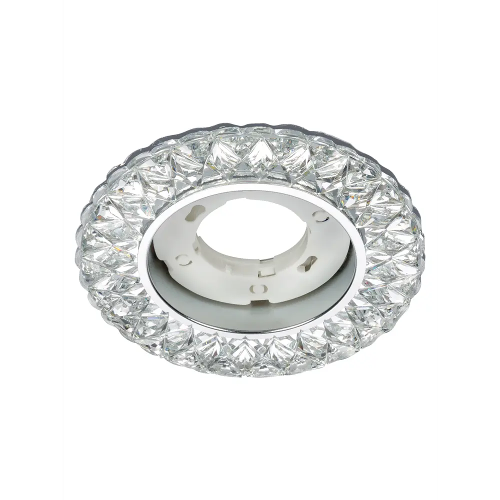 Фото 3 Светильник точечный встраиваемый Tdm electric Sq0359-0155 с LED-подсветкой 25 м² цвет серебро Фото 3 Светильник точечный встраиваемый Tdm electric Sq0359-0155 с LED-подсветкой 25 м² цвет серебро