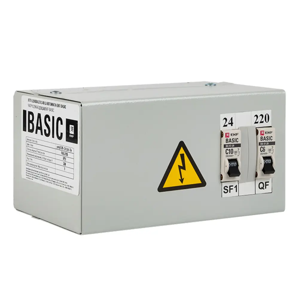 Фото 2 Ящик с понижающим трансформатором EKF Basic ЯТП 0.25 кВА 220/24В Фото 2 Ящик с понижающим трансформатором EKF Basic ЯТП 0.25 кВА 220/24В