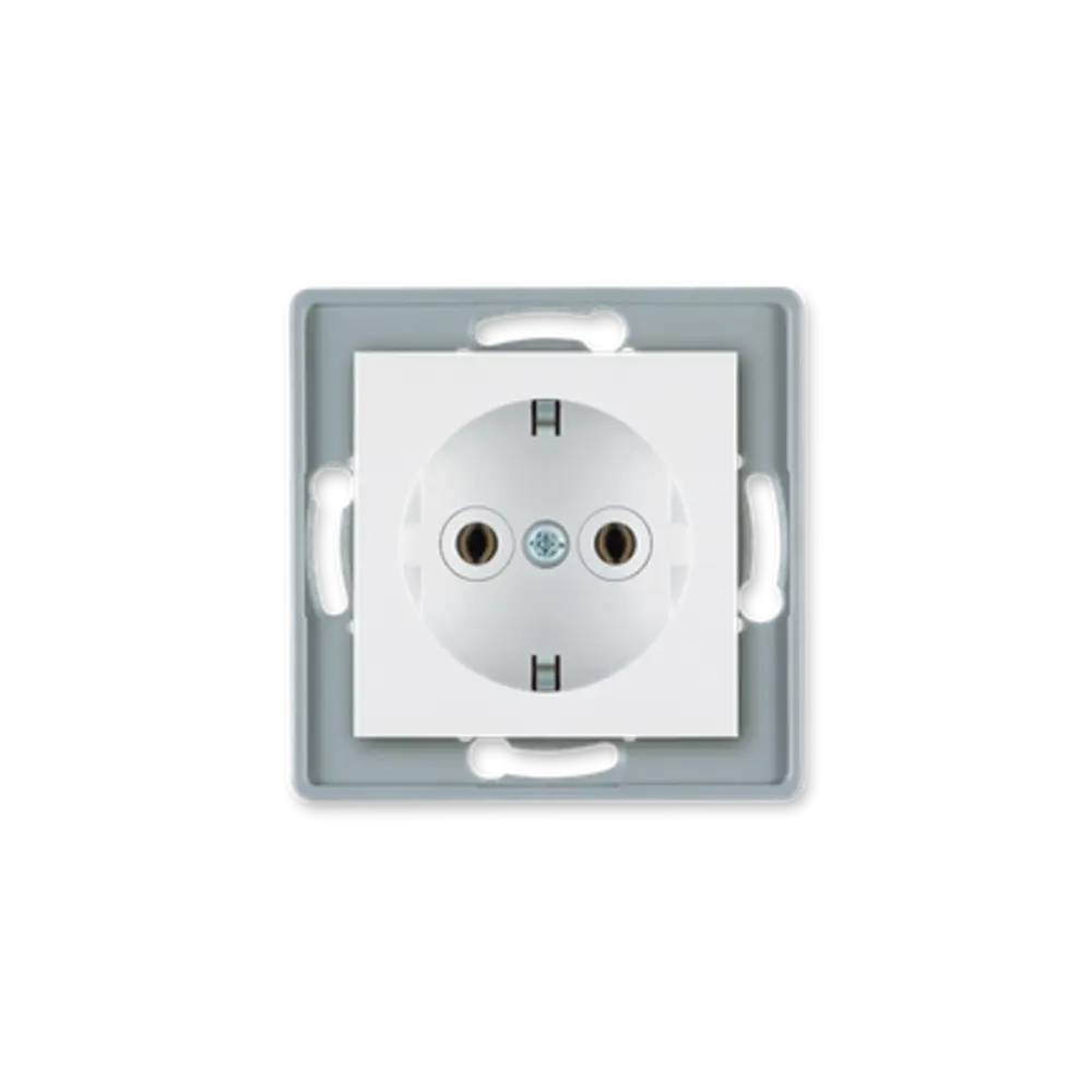 Фото 3 Розетка встраиваемая Aling-conel Prestige 6030.0 Н5 с заземлением цвет белый набор 5 шт. Фото 3 Розетка встраиваемая Aling-conel Prestige 6030.0 Н5 с заземлением цвет белый набор 5 шт.