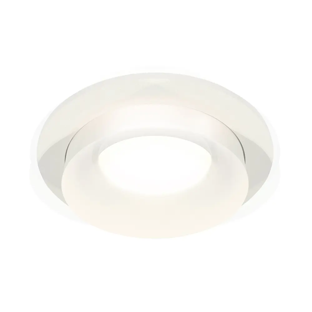 Фото Комплект точечных светильников встраиваемых светодиодных Ambrella light Xc7621044 2 м² под отверстие 8 см цвет белый Фото Комплект точечных светильников встраиваемых светодиодных Ambrella light Xc7621044 2 м² под отверстие 8 см цвет белый