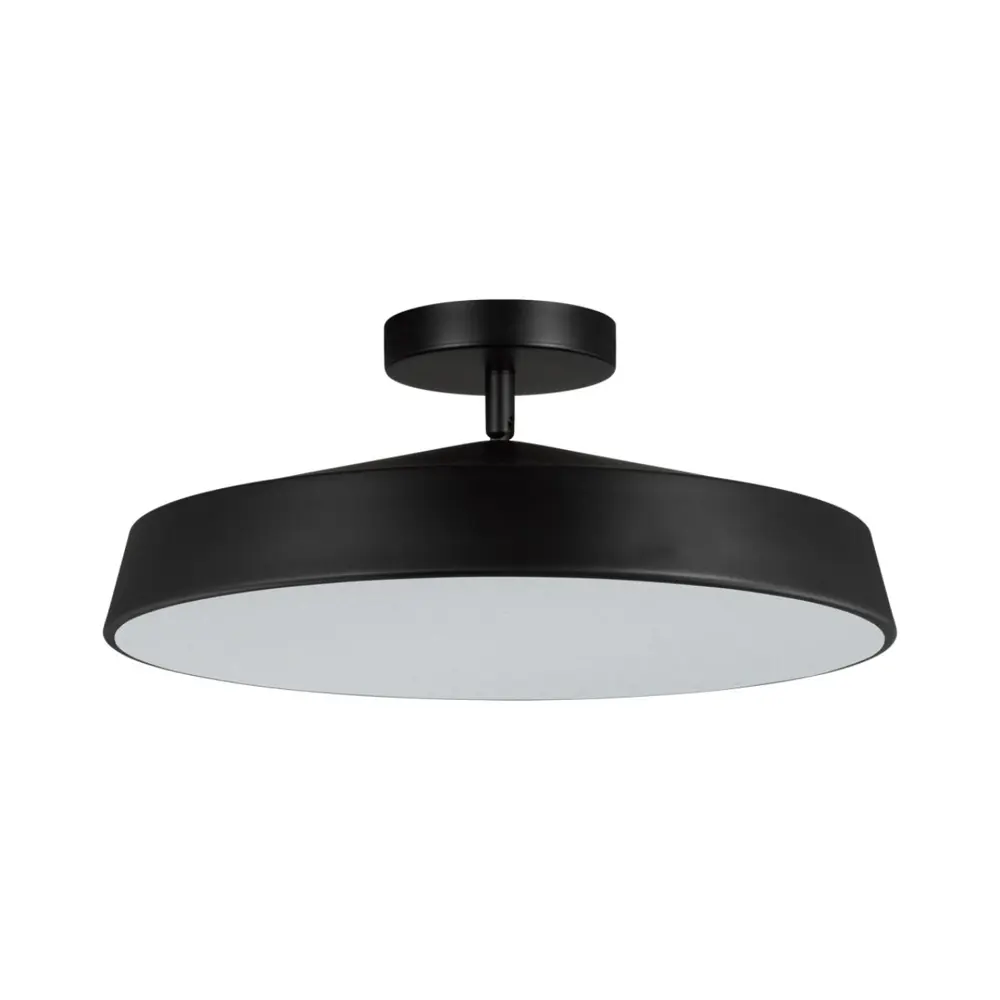 Фото Светильник настенно-потолочный светодиодный Сонекс Mira Black 14 м² нейтральный белый свет цвет белый Фото Светильник настенно-потолочный светодиодный Сонекс Mira Black 14 м² нейтральный белый свет цвет белый