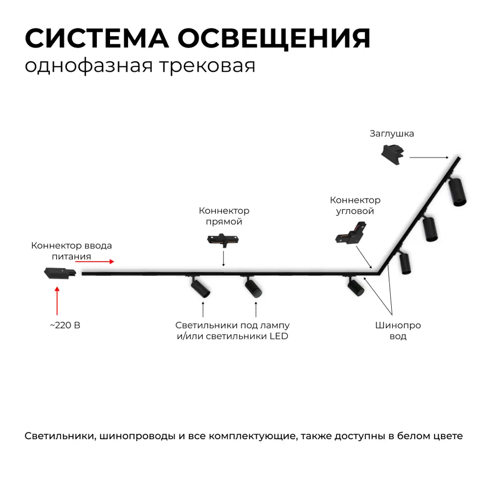 Фото 5 Коннектор жесткий для шинопровода Apeyron 09-127 Х-образный однофазный IP20 105x105x18м м чёрный Фото 5 Коннектор жесткий для шинопровода Apeyron 09-127 Х-образный однофазный IP20 105x105x18м м чёрный