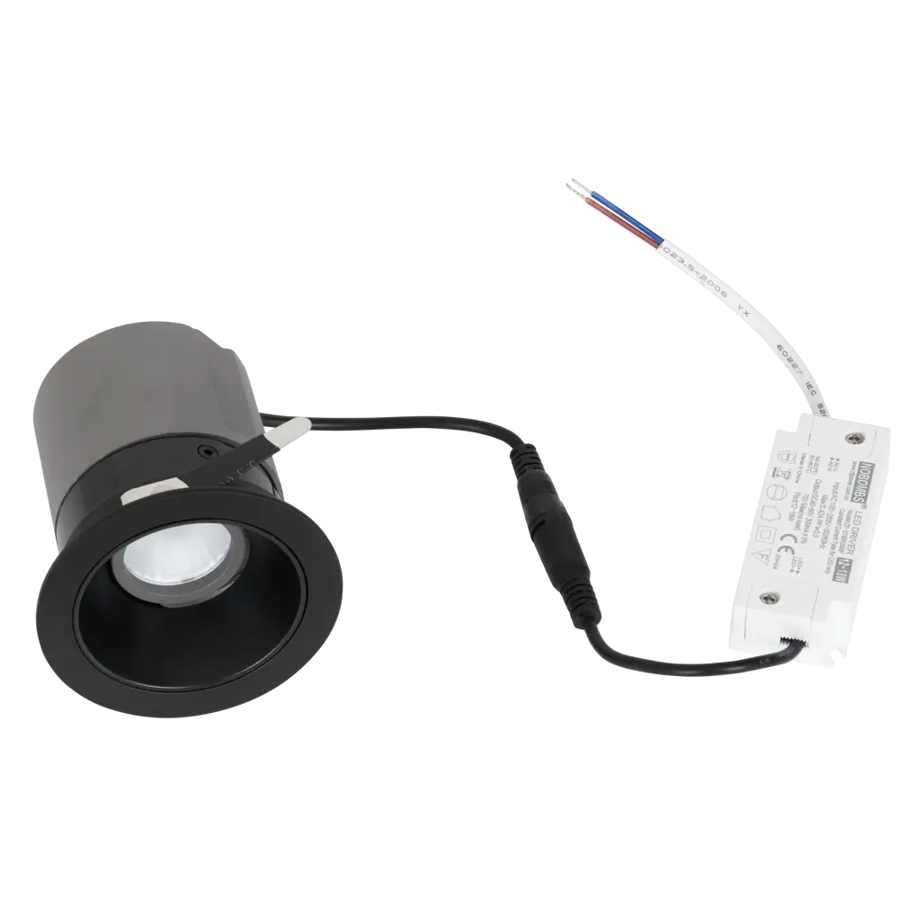 Фото 3 Светильник точечный встраиваемый светодиодный Aax.tech Twee rotary Aax-tweerotary-105/15-b 6 м² под отверстие 10 мм цвет черный Фото 3 Светильник точечный встраиваемый светодиодный Aax.tech Twee rotary Aax-tweerotary-105/15-b 6 м² под отверстие 10 мм цвет черный