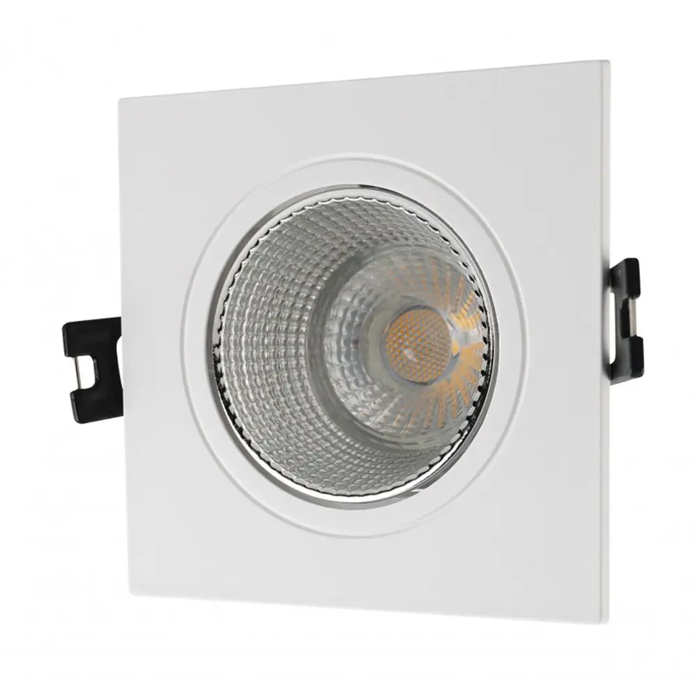 Фото Светильник точечный встраиваемый DENKIRS DK3071-WH+CH DK3020WC под отверстие 75 мм 3.4 м² цвет белый Фото Светильник точечный встраиваемый DENKIRS DK3071-WH+CH DK3020WC под отверстие 75 мм 3.4 м² цвет белый