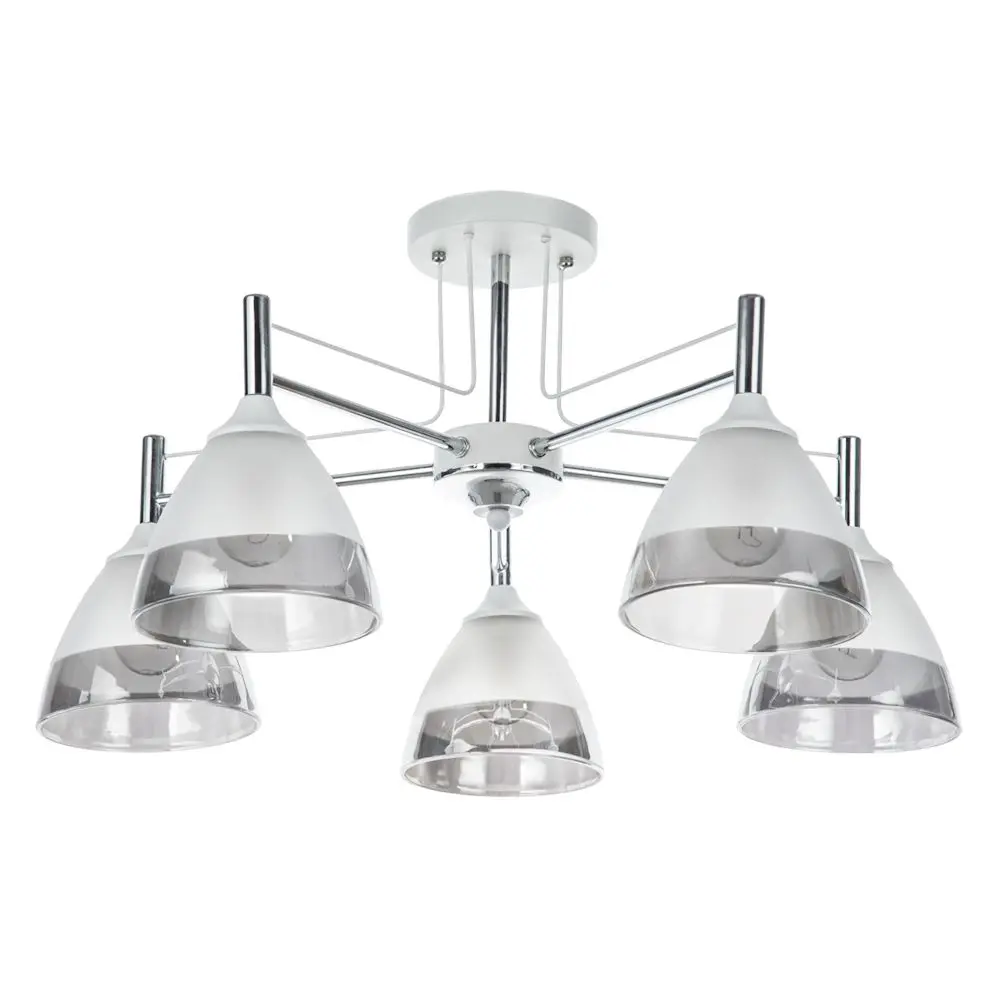 Фото Светильник настенно-потолочный ARTE LAMP A3521PL-5CC 5 ламп 15 м² цвет хром Фото Светильник настенно-потолочный ARTE LAMP A3521PL-5CC 5 ламп 15 м² цвет хром