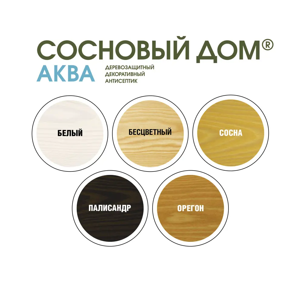 Фото 4 Антисептик для дерева Сосновый дом 28840 белый 0.9 л Фото 4 Антисептик для дерева Сосновый дом 28840 белый 0.9 л