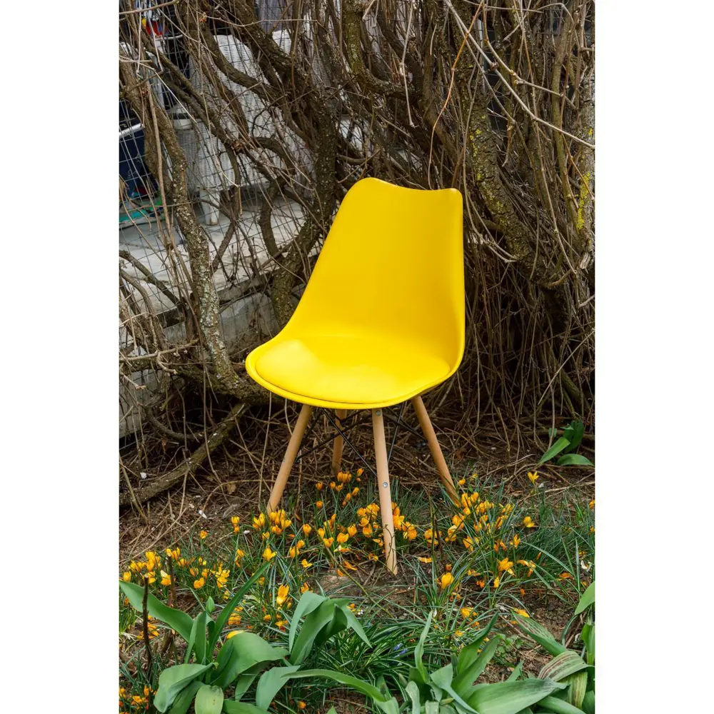 Фото 2 Комплект стульев 2 шт Leon group Eames soft Frankfurt 48x81x41 см искусственная кожа цвет светло-серый Фото 2 Комплект стульев 2 шт Leon group Eames soft Frankfurt 48x81x41 см искусственная кожа цвет светло-серый