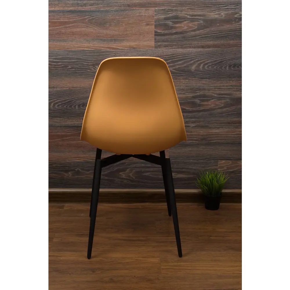 Фото 5 Комплект стульев 3 шт Zip-Mebel Туссе 45x83x46 см ABS-пластик цвет персиковый/черный Фото 5 Комплект стульев 3 шт Zip-Mebel Туссе 45x83x46 см ABS-пластик цвет персиковый/черный