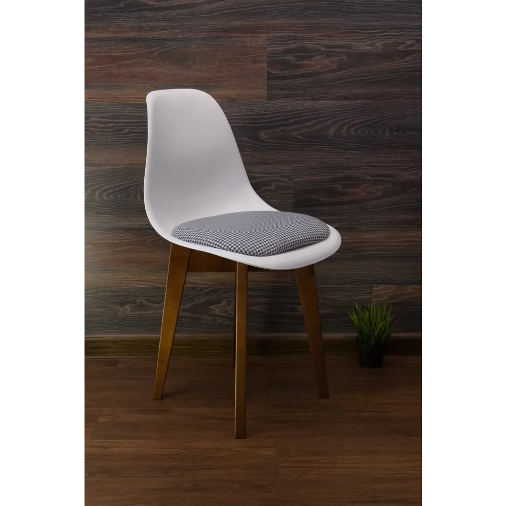 Фото 6 Комплект стульев 3 шт Zip-mebel Сашш 45x83x46 см рогожка цвет белый/светло-серый/орех Фото 6 Комплект стульев 3 шт Zip-mebel Сашш 45x83x46 см рогожка цвет белый/светло-серый/орех